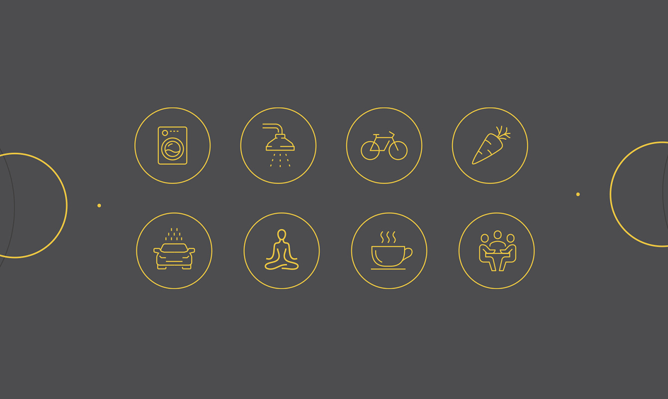 Branding for Axa Immo Creation of pictograms