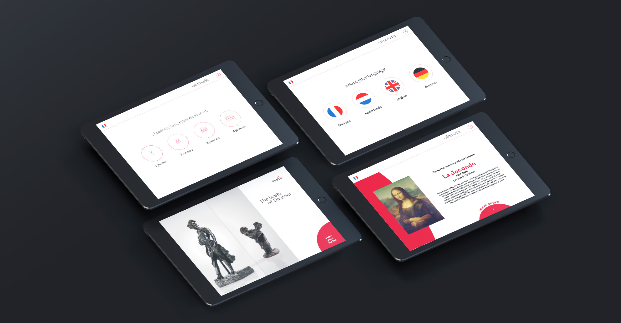 Branding for digital applications for a museum