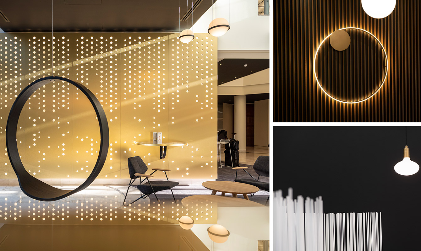 Branding for Axa Immo Pictures of the interior