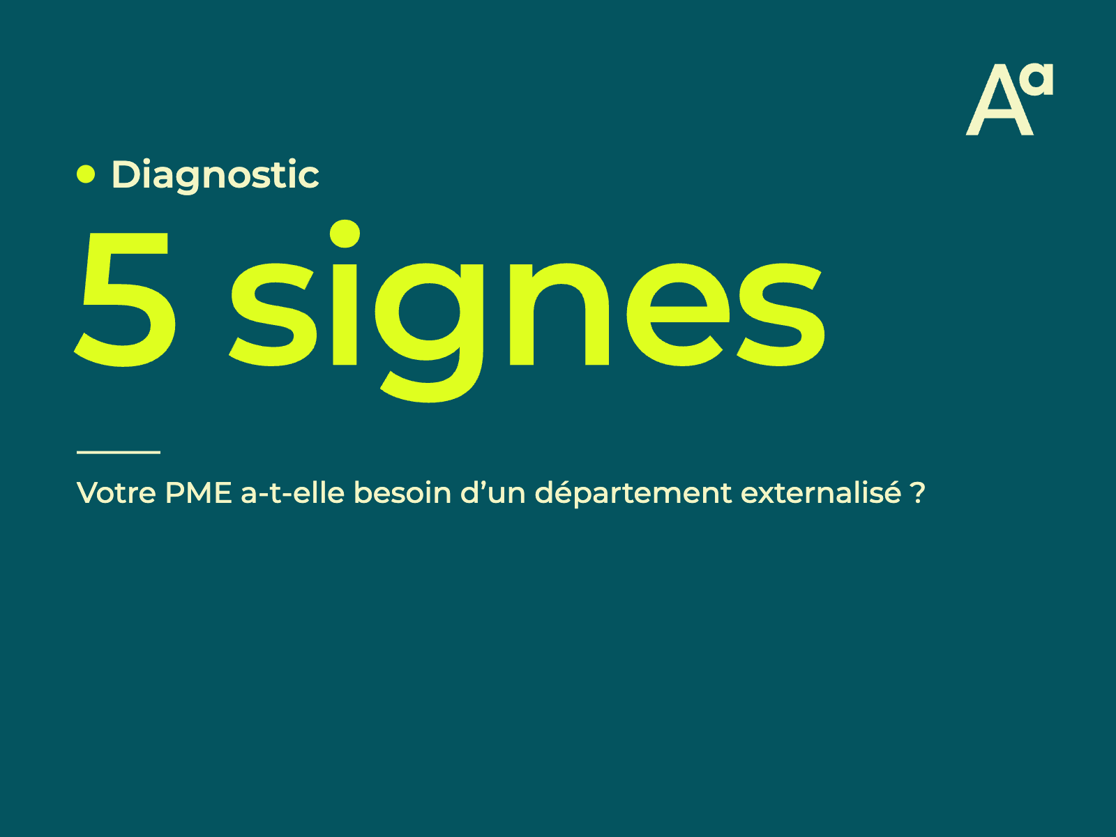 5 signes que votre PME a besoin d'un département marketing externalisé