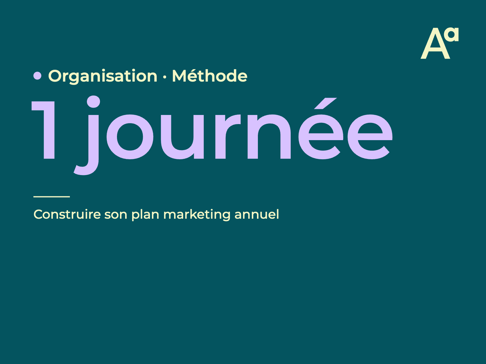 Plan marketing annuel de PME