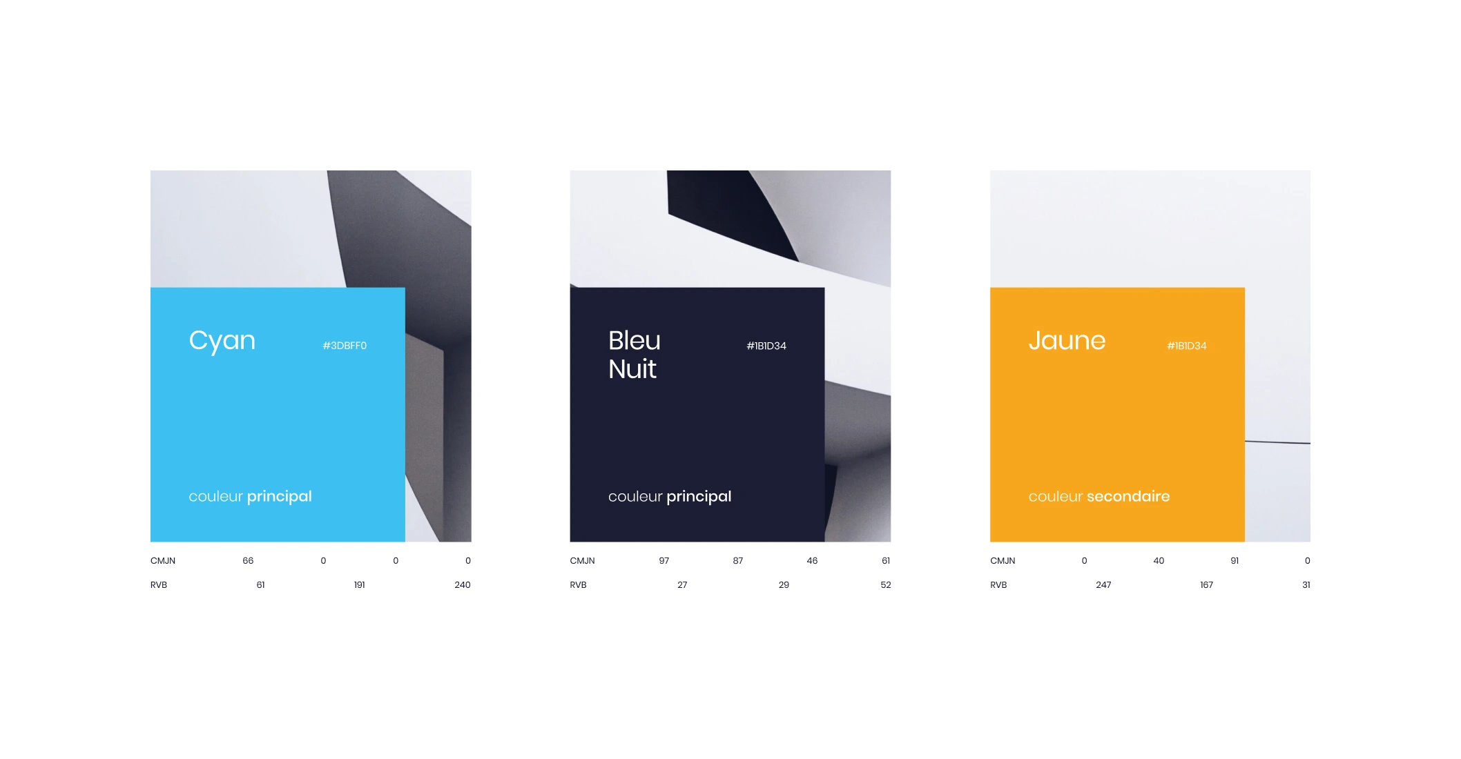 Projet de branding réalisé par Absolute agency