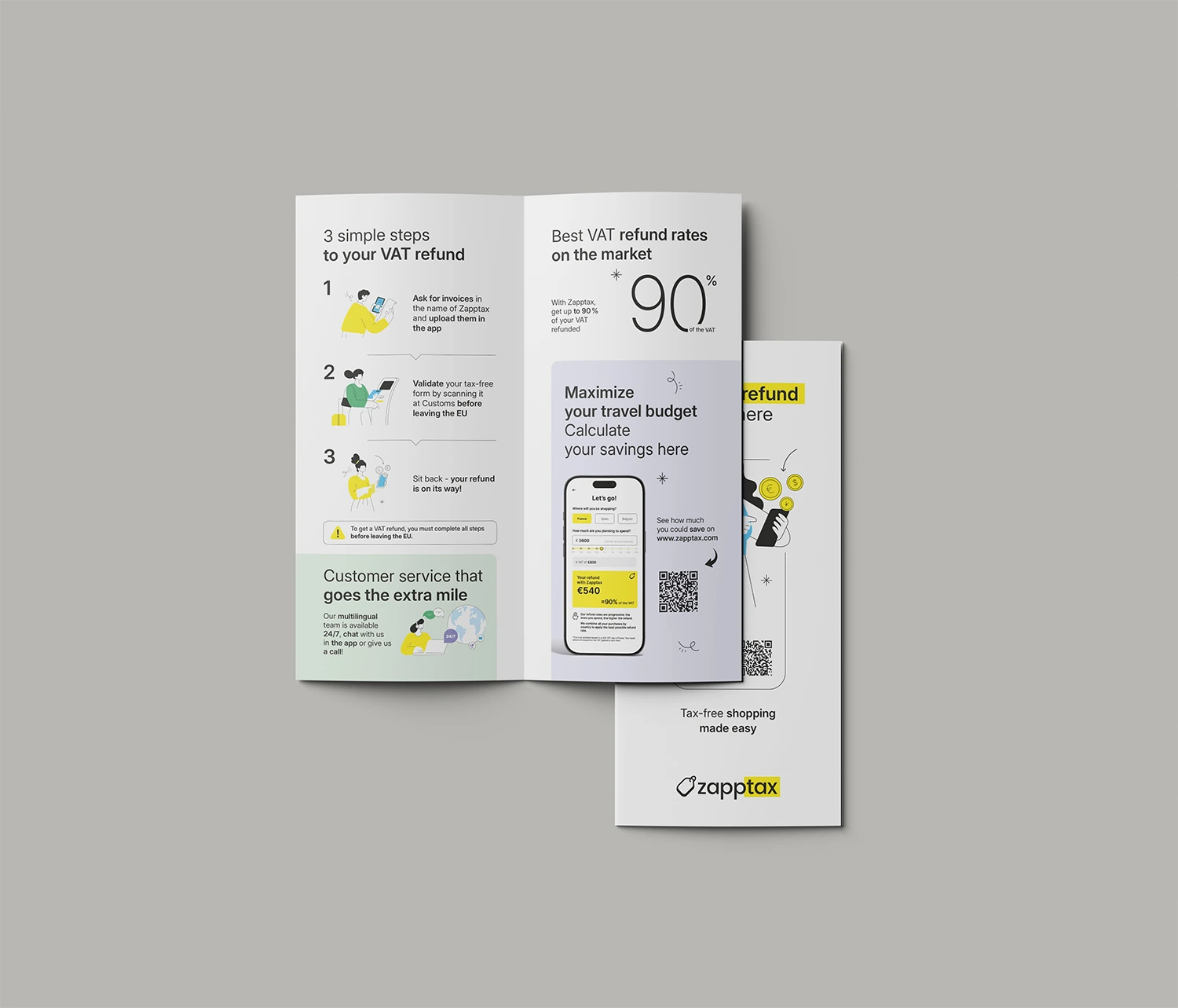 Brochure réalisée par Absolute agency