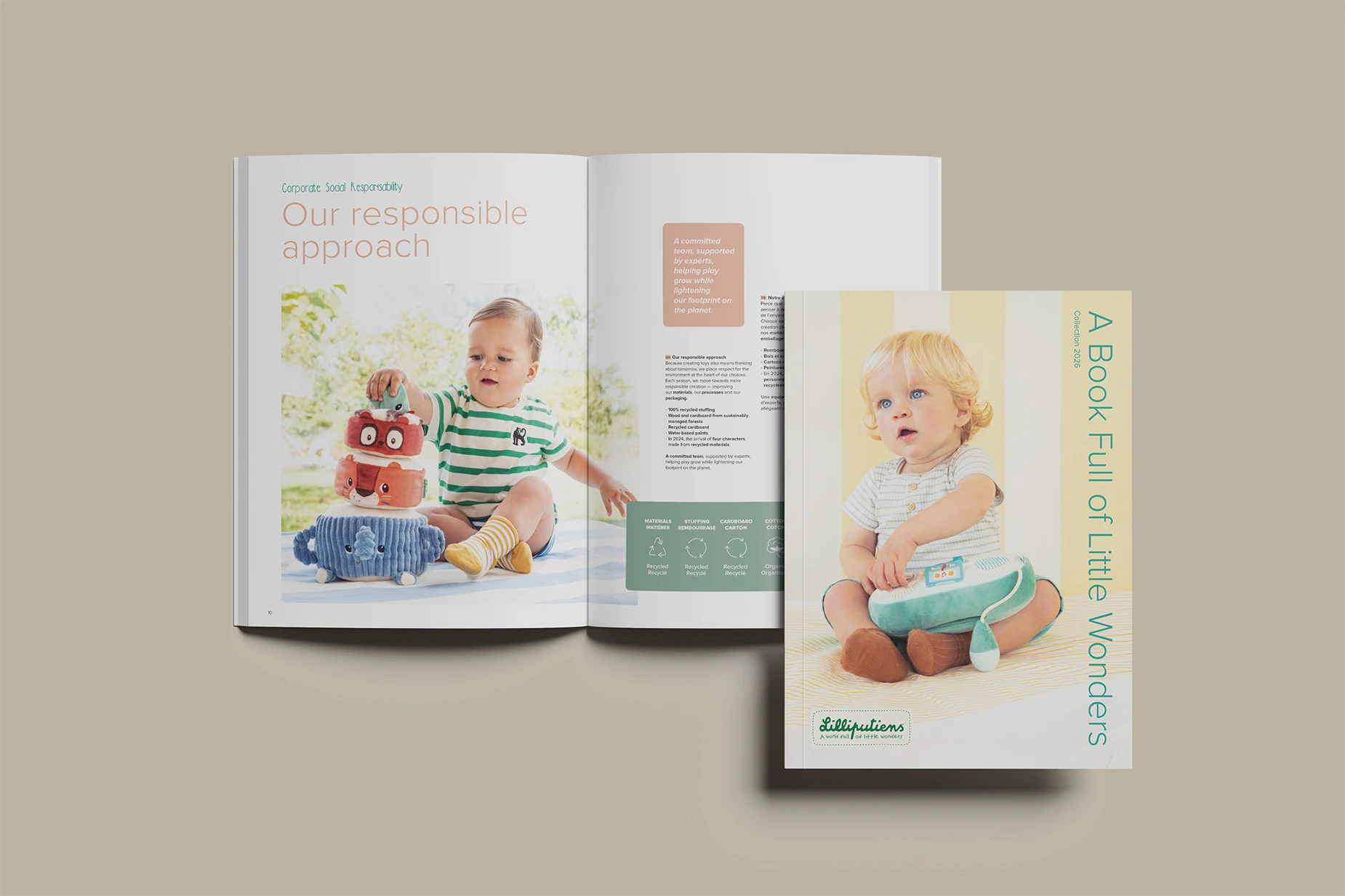 Brochure réalisée par Absolute agency
