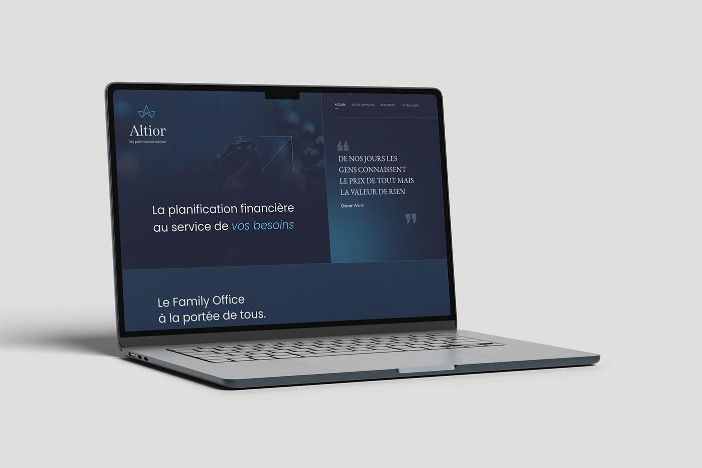 Site web Altior